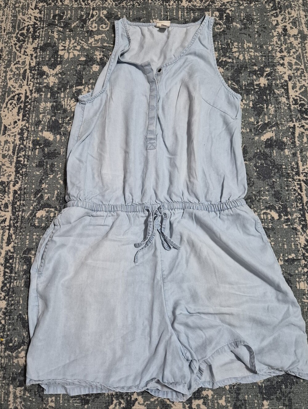 Merona Light Chambray Sleeveless Romper